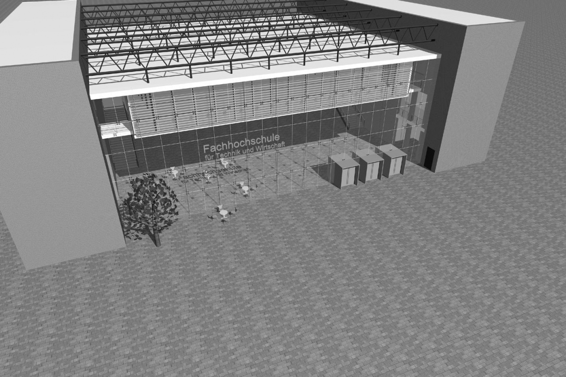 Audimax Dachaufsicht